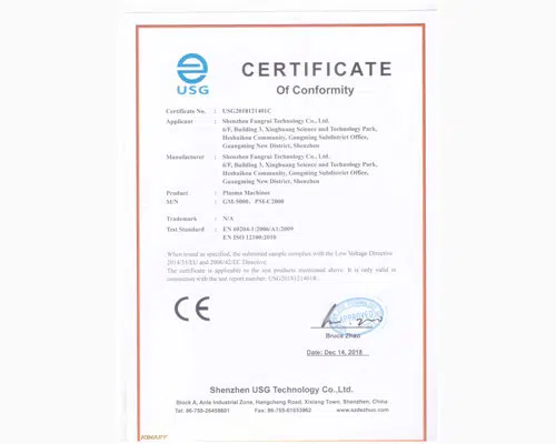 CE-GM-5000-Certificate