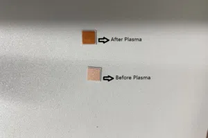 plasma treat Cu effect